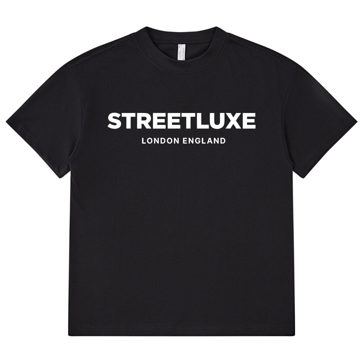 BLACK LUXEPRINT T- SHIRT