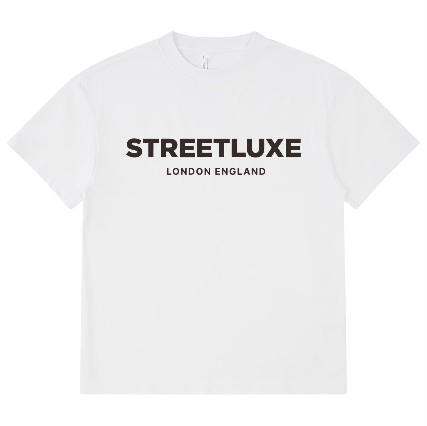 WHITE LUXEPRINT T-SHIRT