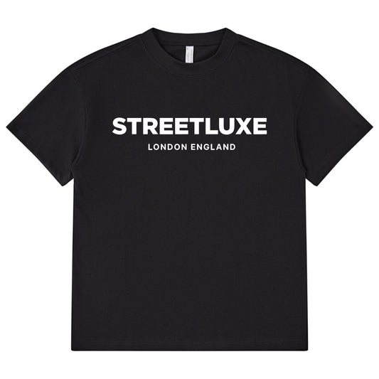 BLACK LUXEPRINT T- SHIRT